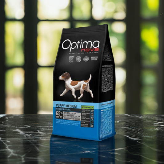 OPTIMA NOVA PUPPY MEDIUM CHICKEN 2 -12 KG