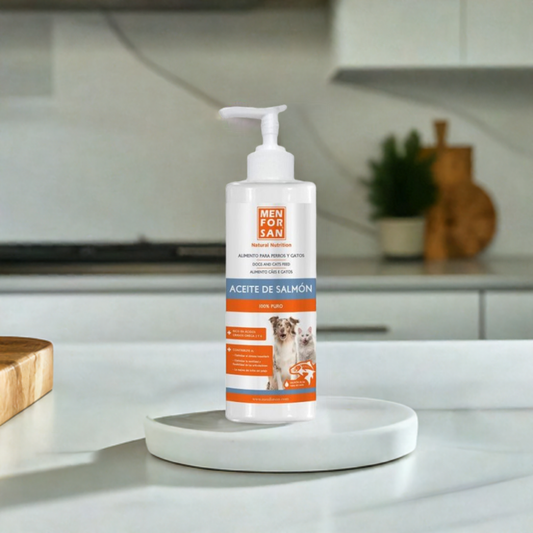 ACEITE DE SALMON 500ml. Menforsan - Botega Mazarol