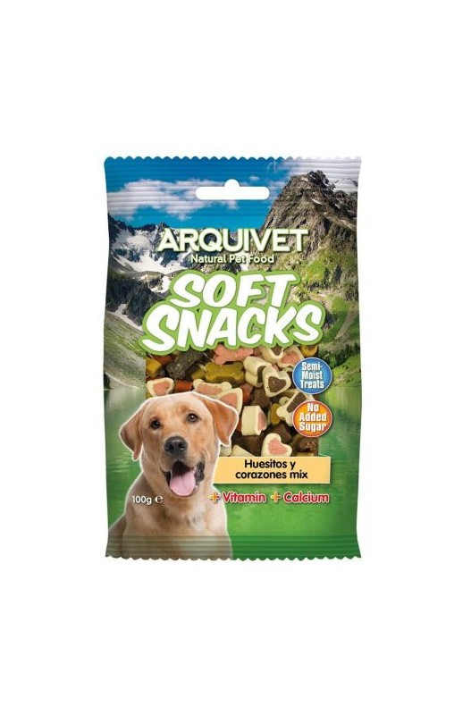 SNACK HUESITOS Y CORAZONES MIX 100gr. Arquivet - Botega Mazarol
