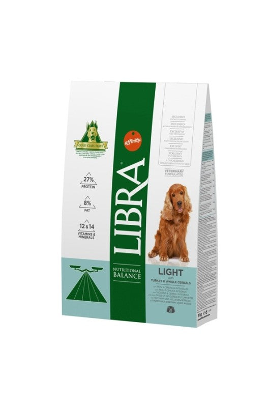 Libra Dog Light, ¡una bolsita de 3 kilos de comida para ayudar a los perritos a mantenerse en su peso ideal!


