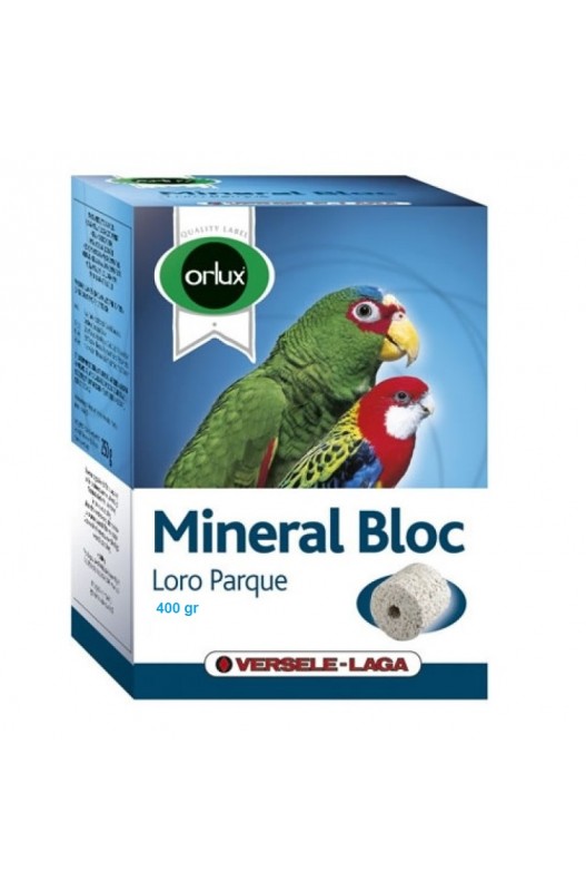 LOROPARK BLOQUE MINERAL 400 GR