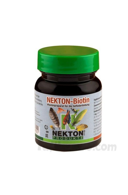 NEKTON BIO 35 GR | Suplemento para piel y pelaje saludable en aves