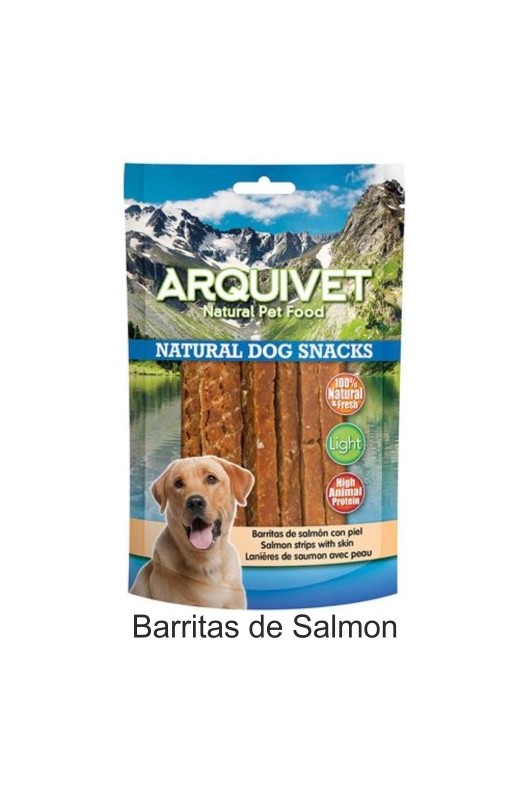 SNACKS BARRITAS DE SALMON 1 Kg. Arquivet - Botega Mazarol