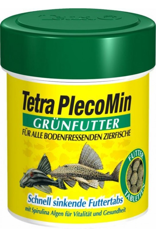 TETRA PLECOMIN 120 TABLETAS | Alimento en tabletas para peces de fondo 