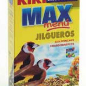 KIKI JILGUEROS MAX.MENU 500GR KIKI Jilgueros Max Menu 500 g: alimento completo y nutritivo para jilgueros y canarios