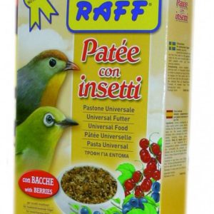 100492 paquete RAFF PATEE CON INSECTOS 400 GR