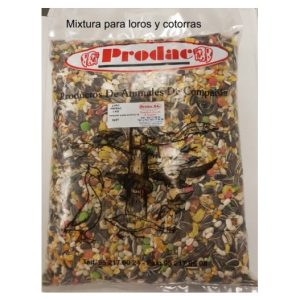 LOROS Y COTORRAS 3 KG. PRODAC bolsa LOROS Y COTORRAS 3 KG. PRODAC - Botega Mazarol