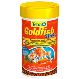 Tetra goldfish-sticks Tetra Goldfish Sticks son unos palitos de comida para peces de colores. ¡Este bote tiene 250 mililitros llenos de ellos!