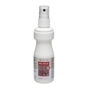 No Pick 100 ml. Pulverizador Versele-Laga – Solución en pulverizador para evitar el picaje en aves. Ayuda a prevenir el comportamiento no deseado de picoteo excesivo, favoreciendo una convivencia más tranquila y saludable entre las aves