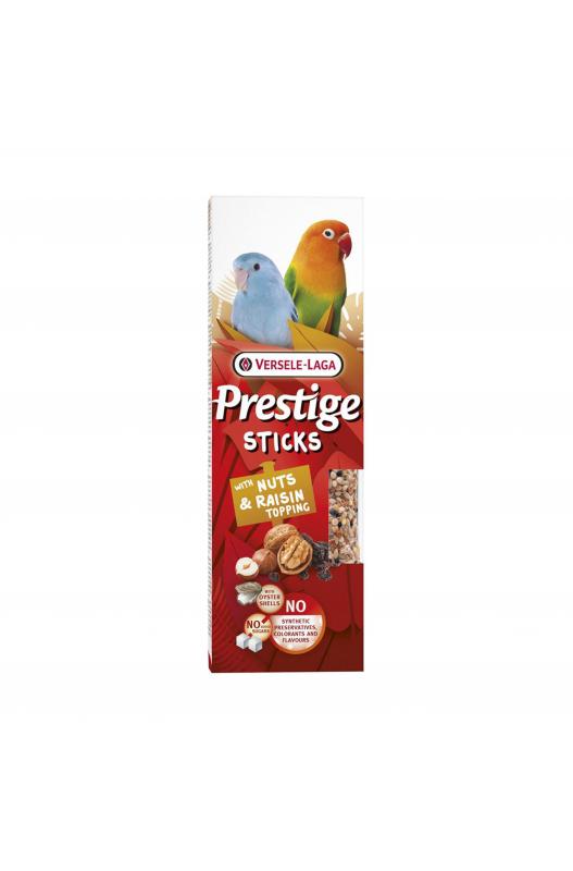 VERSELE LAGA PRESTIGE BARRITAS AGAPORNIS NUECES Y PASAS