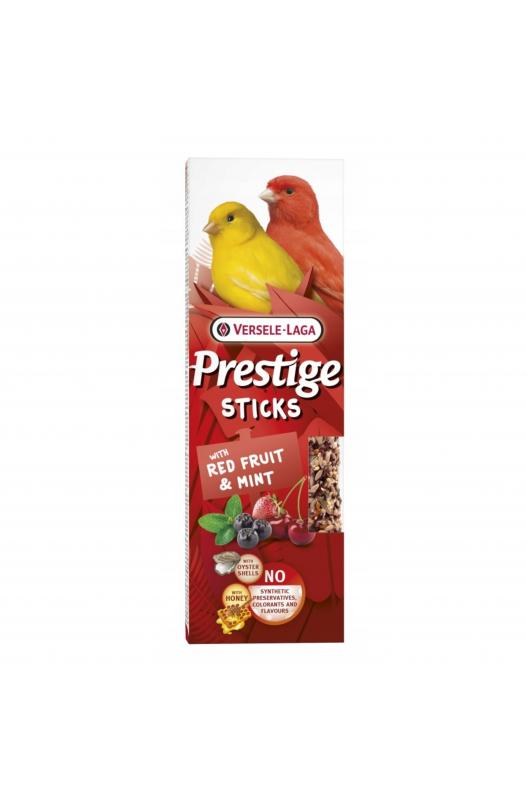VERSELE LAGA PRESTIGE BARRITAS CANARIOS FRUTAS DEL BOSQUE Y MENTA