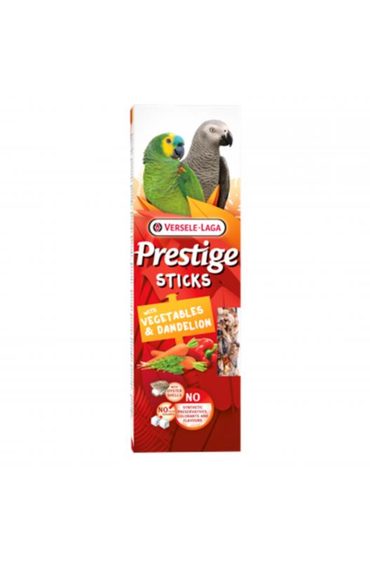 VERSELE LAGA PRESTIGE BARRITAS LOROS LEGUMBRES Y DIENTES DE LEON