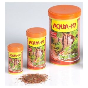 bote_aqua-ki-tropi-flakes-en-escamas Aqua-Ki Tropi Flakes, bote de 250 ml (50 gramos) en forma de escamas. ¡Comida rica para tus peces de colores! Aqua-Ki Tropi Flakes, bote de 250 ml (50 gramos) en forma de escamas. ¡Comida rica para tus peces de colores!