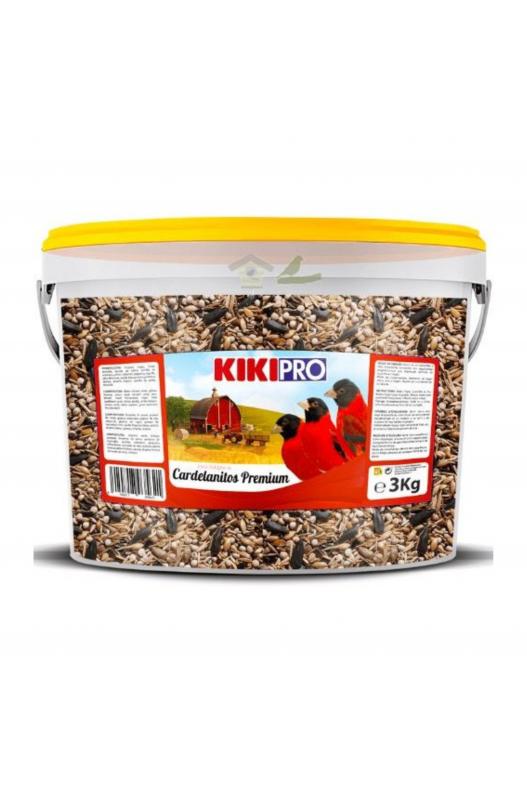 KIKI PRO CARDENALITOS PREMIUN 3 Kg.
