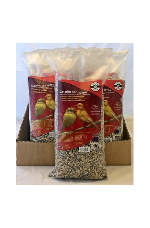 FAUNAMIX CANARIOS CON AVENA