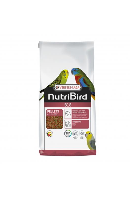 VERSELE LAGA NUTRIBIRD PERIQUITOS/AGAPORNIS B18 10 Kg.