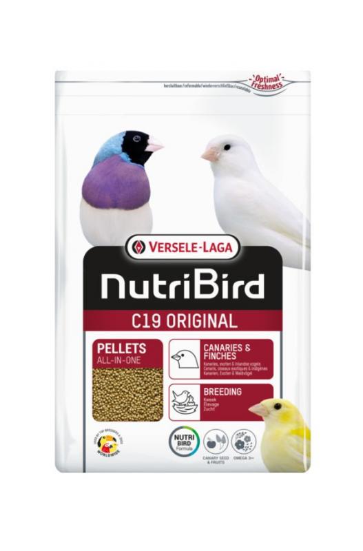 VERSELE LAGA NUTRIBIRD C19 ORIGINAL 3 KG.