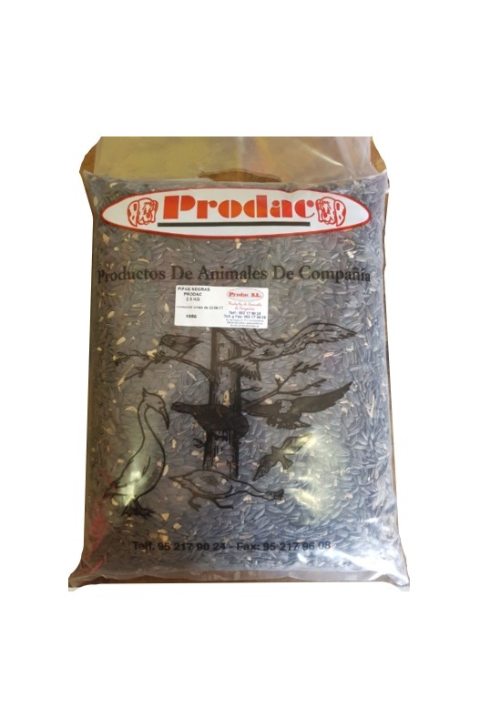 PRODAC PIPAS NEGRAS 2.5kg - 15kg