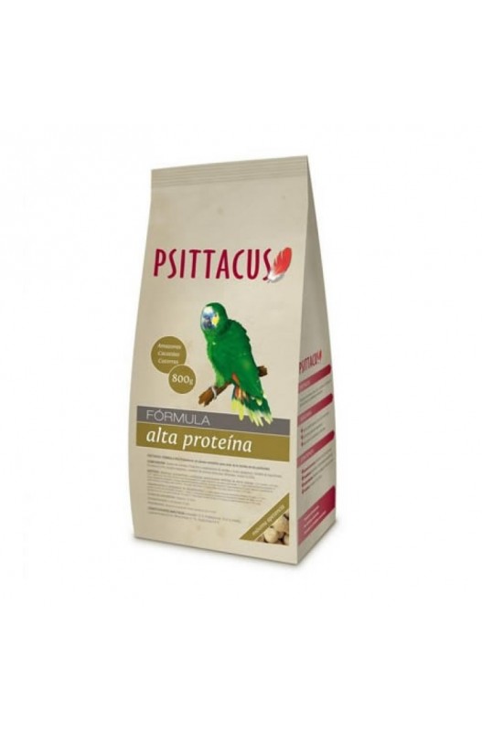 PSITTACUS PIENSO ALTA PROTEINA 800 gr - 3 kg - 12 kg