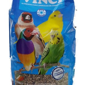 Saco grande de 15 kg de Semillas Salud Vinci. Una mezcla equilibrada de semillas nutritivas para aves, diseñada para promover su bienestar y salud general. ¡Un complemento ideal!