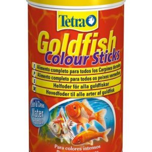 tetra-goldfish-color-sticks-250-ml Tetra Goldfish Color (palitos), bote de 250 ml. ¡Comida rica para que tus peces de colores estén aún más bonitos!