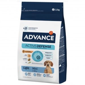 advance-light-mini-pollo-y-arroz ADVANCE MINI LIGHT: alimento completo para perros adultos de raza pequeña con control de peso
