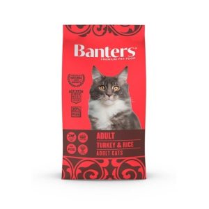 BANTERS ADULT CAT PAVO Y ARROZ 2 - 8 Kg Banters Adult Cat Pavo y Arroz: Nutrición Completa para Gatos Adultos