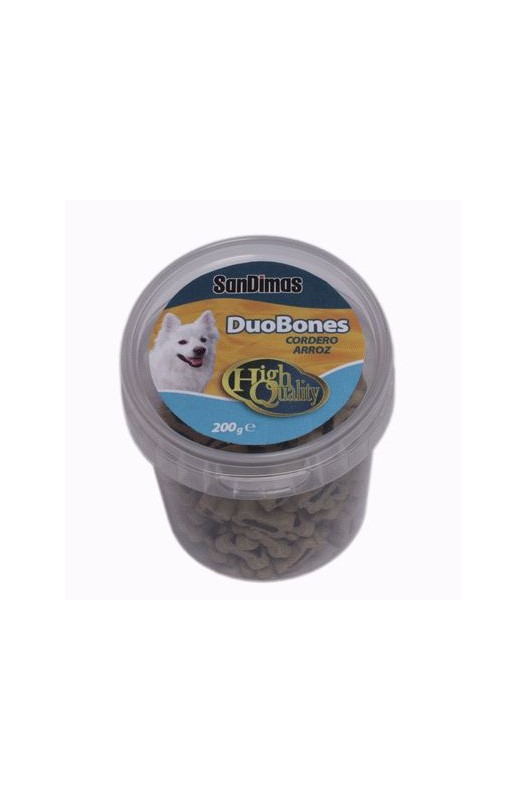 duobones-cordero-y-arroz-bote-200-gr SanDimas Duobones Cordero y arroz 60 - 200 GR