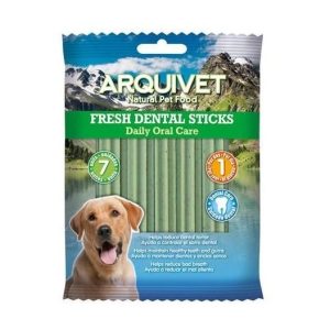 fresh-dental-sticks-bolsa-7-uds-140gr-arquivet Arquivet Fresh Dental Sticks Bolsa 140Gr