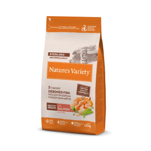 NATURES VARIETY CAT SELECTED STERILIZED SALMON 3 Kg