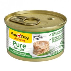 Gimdog Pure Delight  85 Gr Gimdog Pure Delight – Snack Húmedo Nutritivo para Perros Pequeños