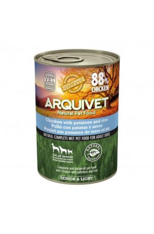 Arquivet alimento húmedo perro varios sabores 400 Gr