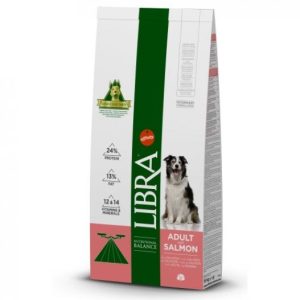 LIBRA DOG Salmon 3 - 14 kg Libra Dog Salmón: Pienso Completo para Perros Adultos con Digestión Sensible