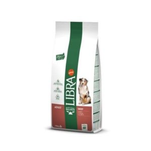 LIBRA DOG Vacuno 14 Kg Libra Dog Vacuno: Pienso Completo para Perros Adultos con Proteínas de Alta Calidad