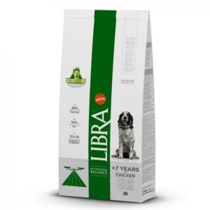 LIBRA DOG SENIOR 12 Kg Libra Dog Senior: Pienso Completo para Perros Mayores de 7 Años