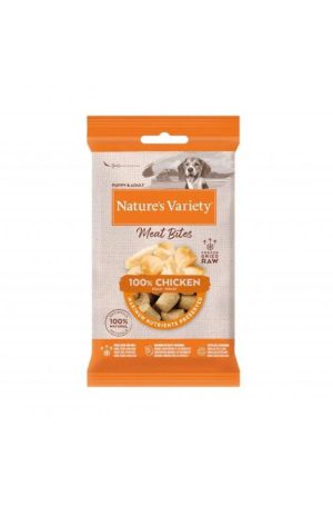 NATURE'S VARIETY MEAT BITES POLLO 20Gr