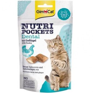 nutripockets-gato-dental-60gr GimCat NUTRIPOCKETS GATO DENTAL