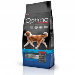 OPTIMA NOVA PUPPY LARGE POLLO ARROZ 12 Kg Optima Nova Puppy Large Pollo y Arroz – Pienso Premium para Cachorros de Razas Grandes