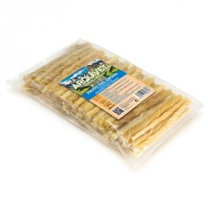 palitos-piel-espiral-8-mm-100-unidades Arquivet Palitos Piel Espiral Unidades – Snack Natural y Masticable para Perros Medianos y Pequeños