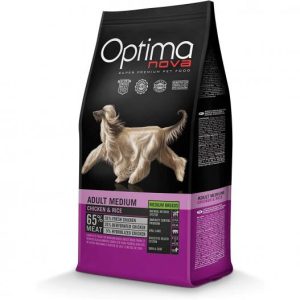 OPTIMA NOVA ADULT MEDIUM 2 kg - 12 kg Optima Nova Adult Medium Pollo y Arroz – Pienso para perros adultos medianos