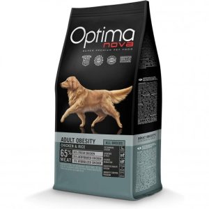 pienso-optima-nova-obesity-para-sobrepeso Optima Nova Obesity Pollo y Arroz 2 - 12 Kg: Alimento Especializado para Perros con Sobrepeso