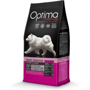 pienso-optima-nova-puppy-sensitive-salmon-grain-free Optima Nova Puppy Sensitive Salmón y Patata – Pienso Premium para Cachorros con Digestión y Piel Sensibles