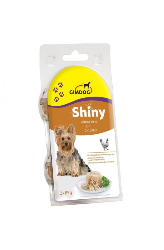 Gimdog SHINYDOG POLLO Y BUEY 2x85gr.
