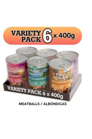 Arquivet Pack Albondigas 6 uds x 400 Gr