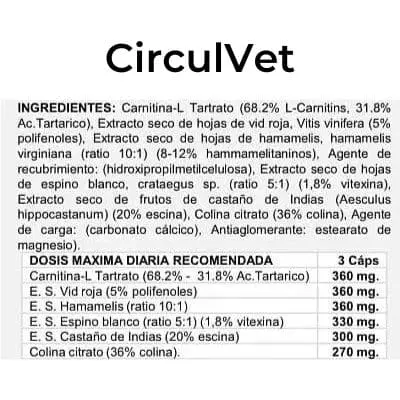 CirculVet_nombre_ingredientes tumascotanatural circulvet etiqueta
