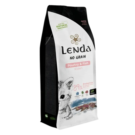 Lenda gatos grain free Kitten Poultry & Fish