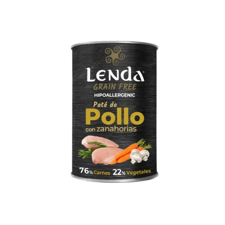 Paté de pollo con zanahorias