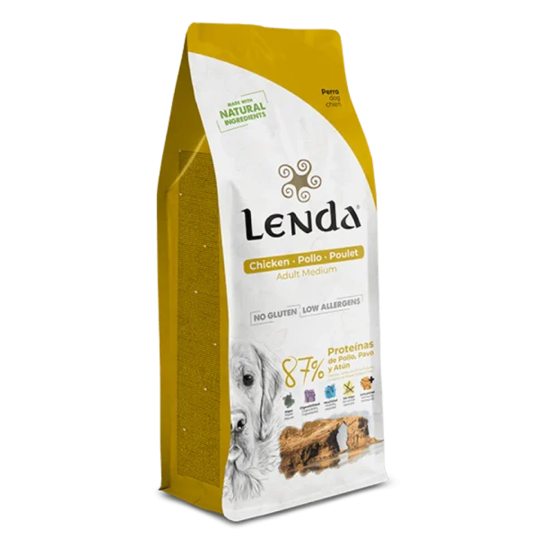 Pienso_Lenda_Pollo Lenda Perros Medium 2 - 6 - 12 - 20Kg