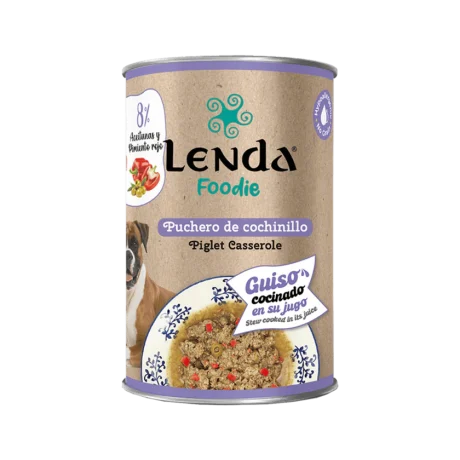 Puchero de Cochinillo para perros 380 gr