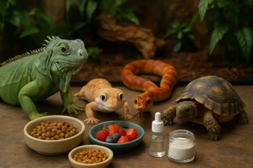 alimentos para reptiles